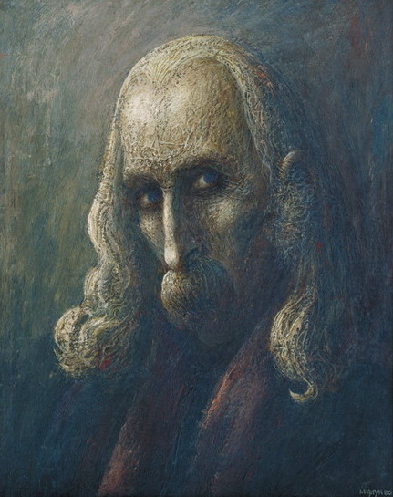 Image -- Ivan Marchuk: Self-portrait (1980).