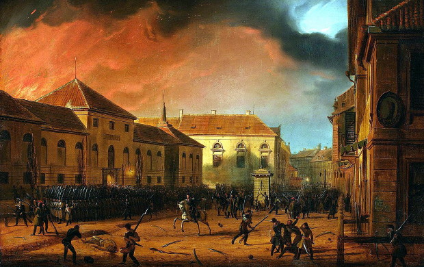 Image - Marcin Zaleski: The Capture of the Arsenal (in Warsaw in 1830).