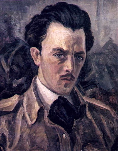 Image - Mykhailo Moroz: Self-portrait (1904).