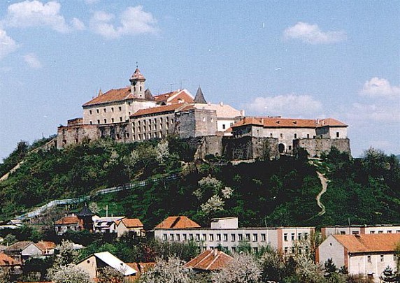 Image - Panorama of the Mukachevo castle. 