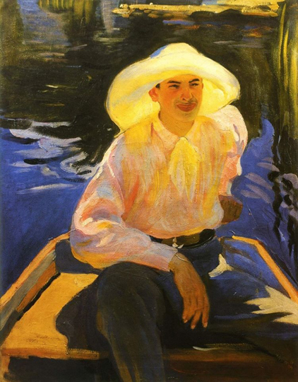 Image - Oleksander Murashko: At the Stern. Georges M. (1906). 