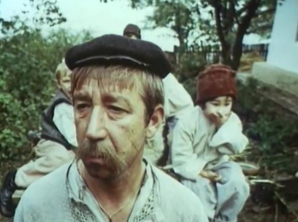 Image -- A scene from Ivan Mykolaichuk's film Babylon-XX (1979).