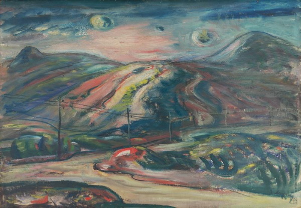 Image - Dezyderii Myly: An Empty Field (1944).
