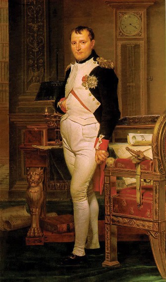 Image -- A portrait of Napoleon Bonaparte.