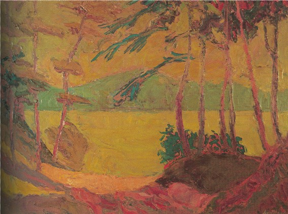 Image -- Mykola Nedilko: Argentinian Landscape (1954).