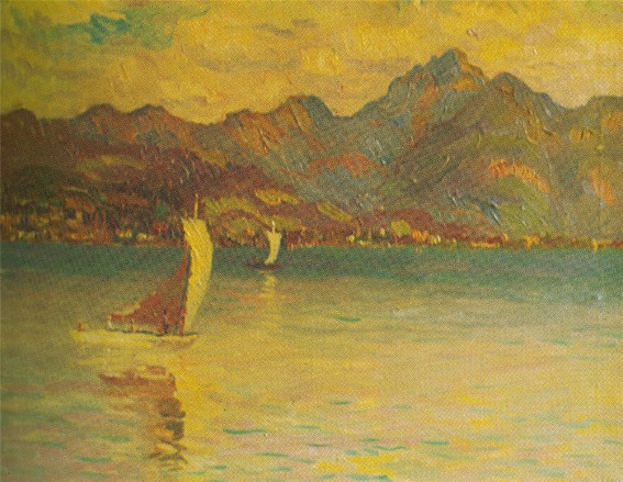 Image - Mykola Nedilko: Bodensee (1948).