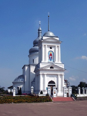 Image -- Saint Mary the Protectress Church in Nizhyn (1998).