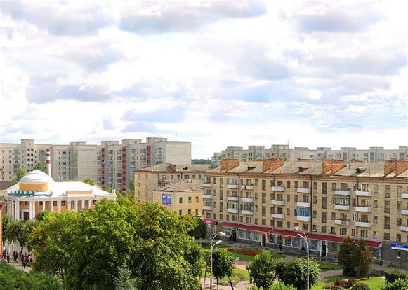 Image -- Novohrad-Volynskyi: city center.