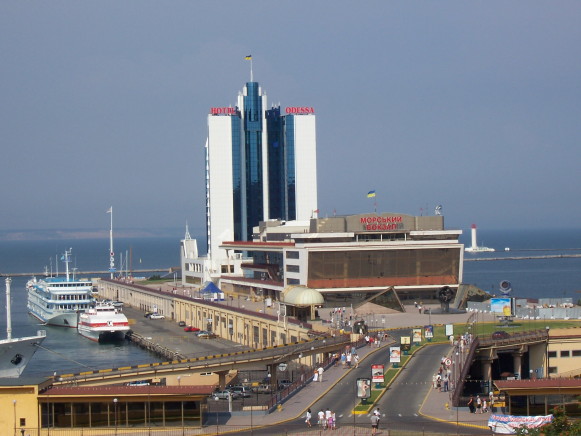 Image - The Odesa sea terminal.