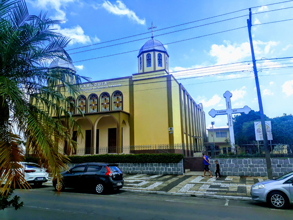 Image -- A Ukrainian Catholic church in Ponta Grossa, Parana, Brazil.