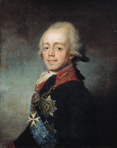 Image - A portrait of Tsar Paul I.