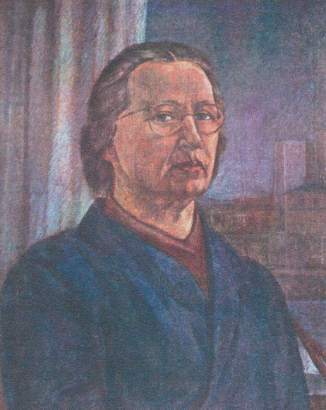 Image -- Oksana Pavlenko: Self-portrait (1970).