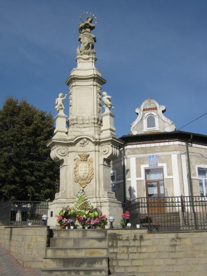 Image - Johann Georg Pinzel: Monument of Saint Anna in Buchach.
