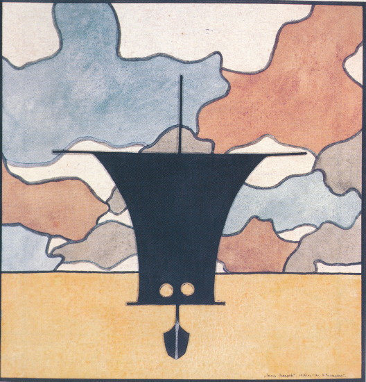 Image -- Kostiantyn Piskorsky: Ship the Almighty (1918).