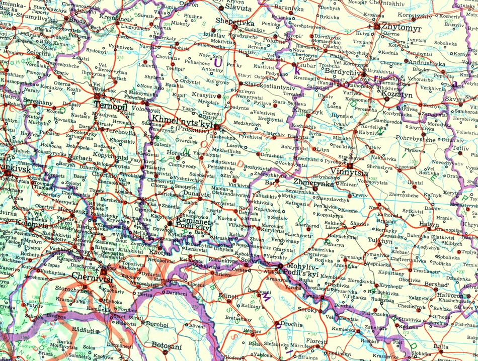 Image from entry Podilia in the Internet Encyclopedia of Ukraine