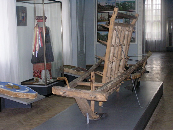 Image -- Ethnographic exhibit at the Poltava Regional Studies Museum.