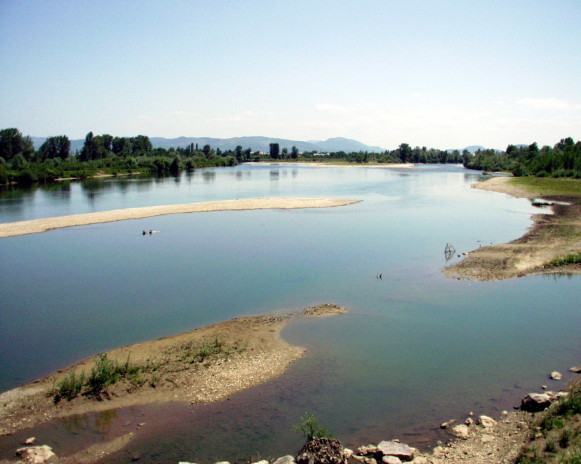 Image -- The Tysa River in Prytysiansky Regional Landscape Park.