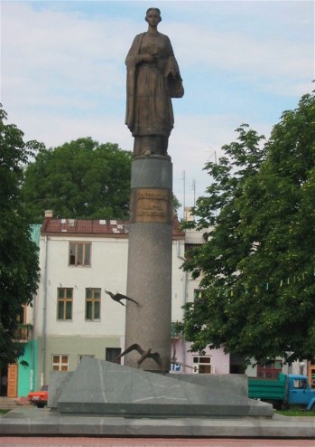 Image -- Monument to Roksoliana in Rohatyn.