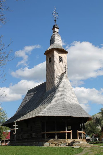 Image - Romania: Ukrainian church in Poienile de sub Munte (1798).
