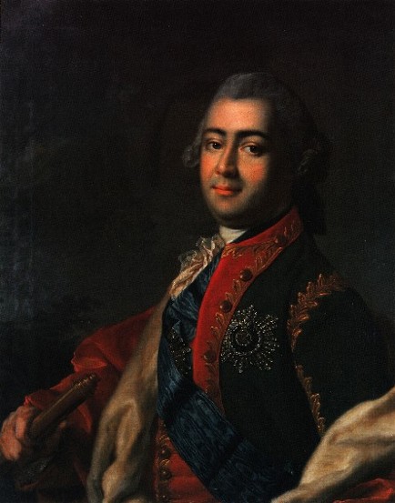 Image -- A Portrait of Oleksii Rozumovsky.