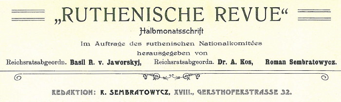 Image - Ruthenische Revue (title).