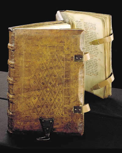 Image - A Sachsenspiegel collection of Germanic law.