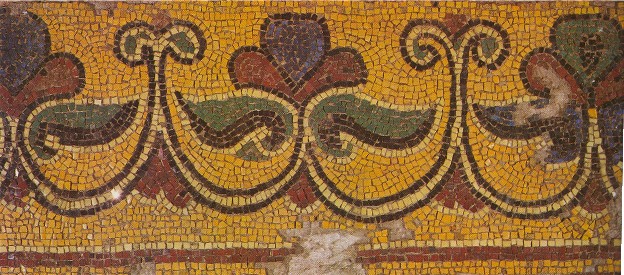 Image -- Saint Michaels Monastery: mosaic ornament.