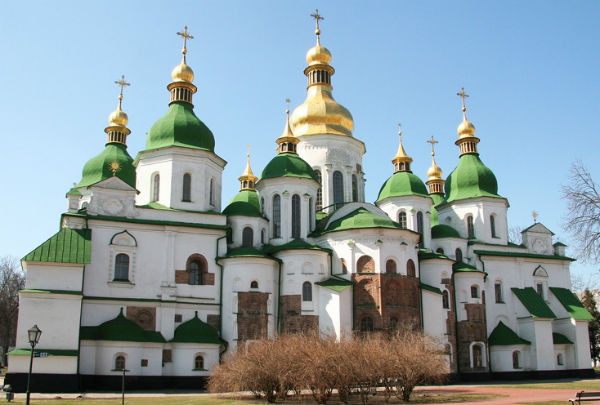Image -- Saint Sophia Cathedral in Kyiv.