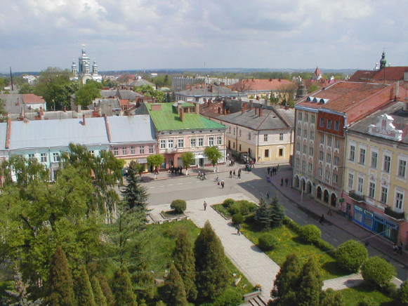 Image - A view of Sambir, Lviv oblast.