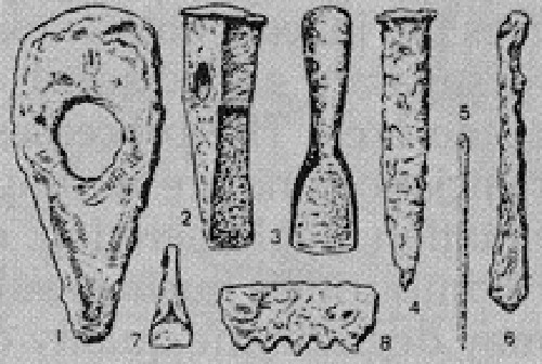 Image - Scythian iron tools.