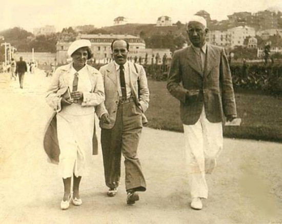 Image - Margit Selska with Fernand Leger (Paris, 1926).