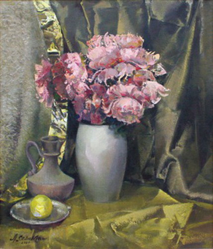 Image -- Liudmyla Semykina: Autumn Flowers (2008).