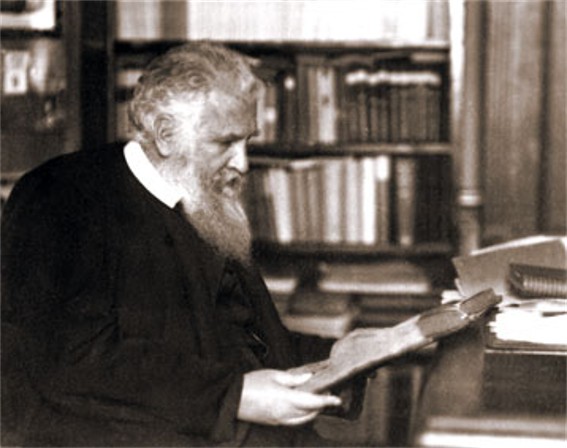 Image - Metropolitan Andrei Sheptytsky in his study (1940s).