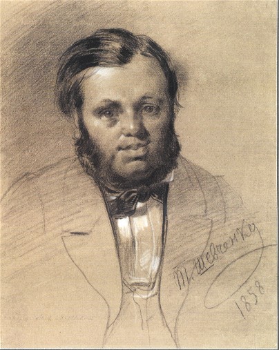 Image - Taras Shevchenko's drawing of Mykhailo Lazarevsky (1858).