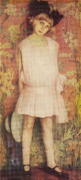 Image - Oleksii Shovkunenko: Portrait of a Young Girl (1926).