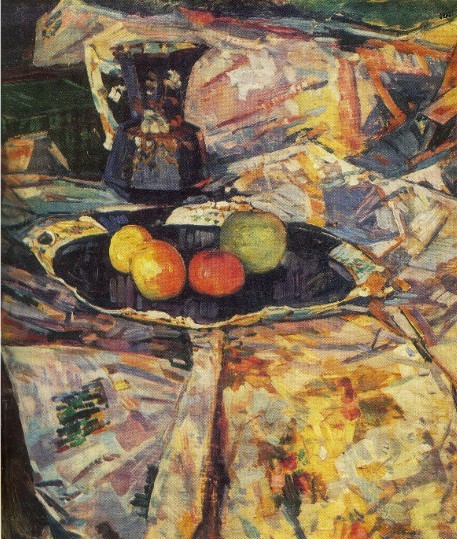 Image - Oleksii Shovkunenko: Still Life with a Blue Jar (1930).