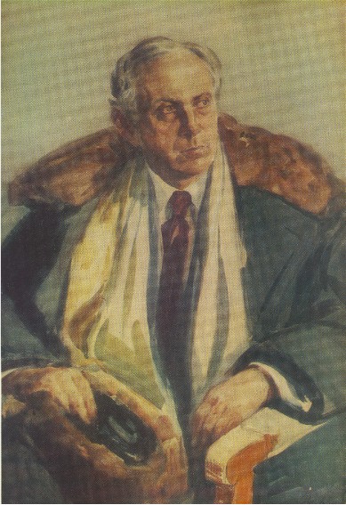 Image - Oleksii Shovkunenko: Portrait of Maksym Rylsky (1945).