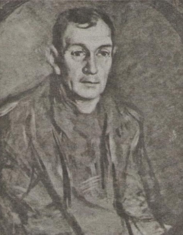 Image -- Mykola Shramchenko: Portrait of Yevhen Malaniuk.