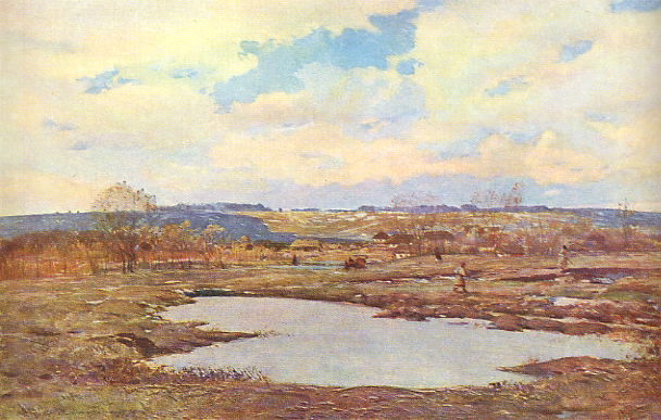 Image - Opanas Slastion: Spring (1904).