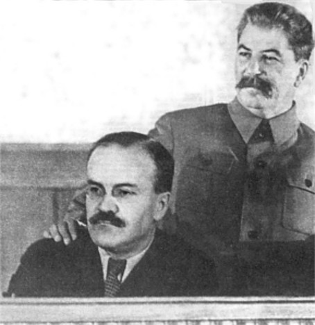 Image - Joseph Stalin with Viacheslav Molotov.