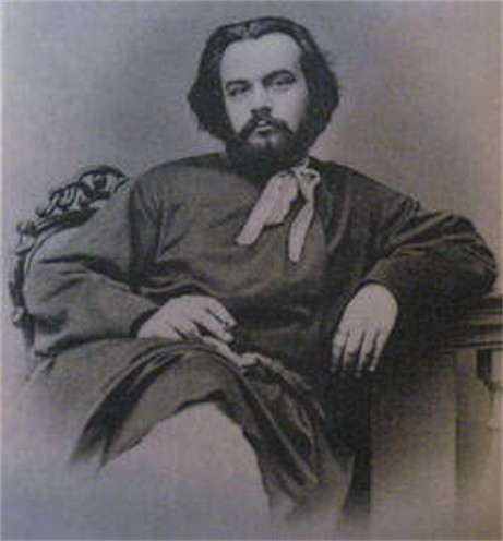 Image -- Mykhailo Starytsky (1880s photo).