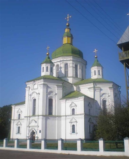 Image -- The Transfiguration Church in Velyki Sorochyntsi, Poltava oblast.