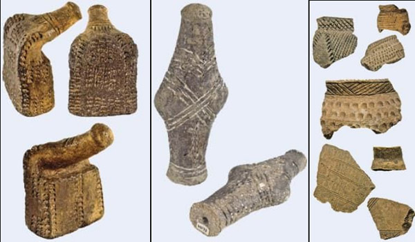 Image - Usatove culture artefacts
