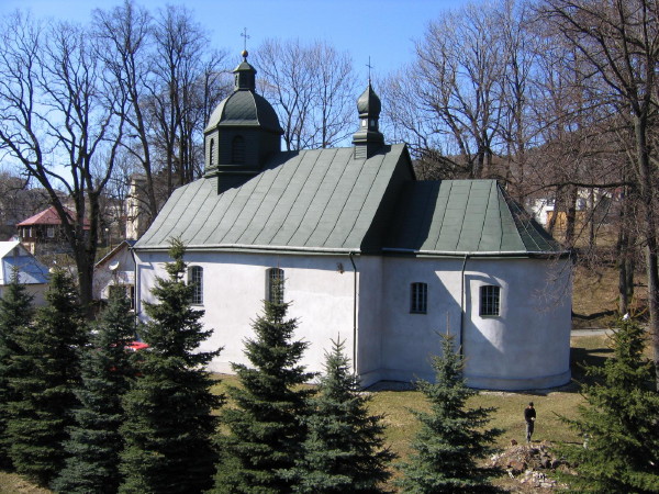 Image - Ustryky Dolishni (Ustrzyki Dolne): Ukrainian Catholic church.