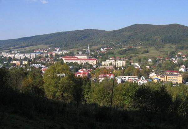 Image - A view of Ustryky Dolishni (Ustrzyki Dolne)