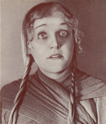 Image - Nataliia Uzhvii as Maklena in Les Kurbas' production of Mykola Kulish's Maklena Grasa (Berezil, 1933).