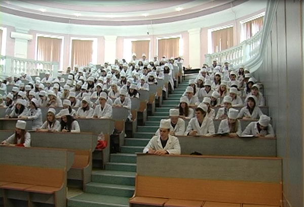 Image -- Vinnytsia National Medical University students.