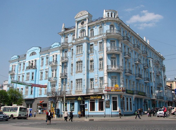 Image - Building of the Savoy Hotel in Vinnytsia. 