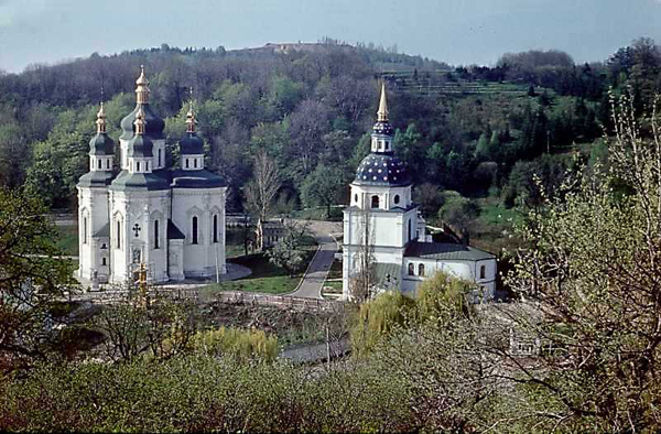 Image - Vydubychi Monastery in Kyiv.