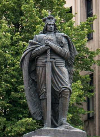 Image -- Monument of Grand Duke Vytautas the Great (Kaunas, Lithuania).